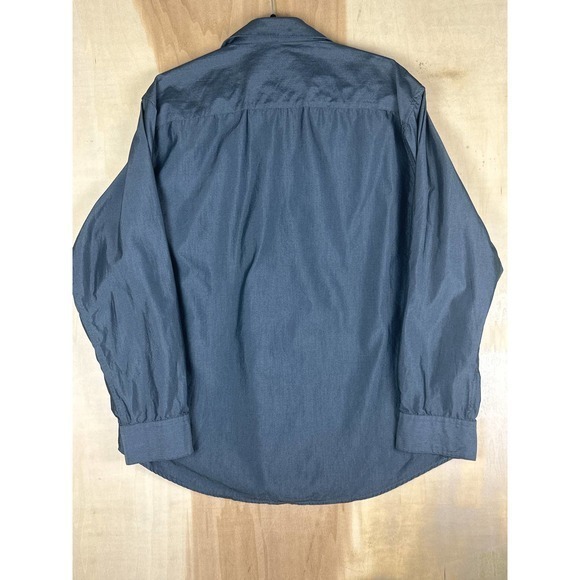 Alfani Shirt Mens XL Extra Large Button Up‎ Long Sleeve Shiny - Picture 2 of 8